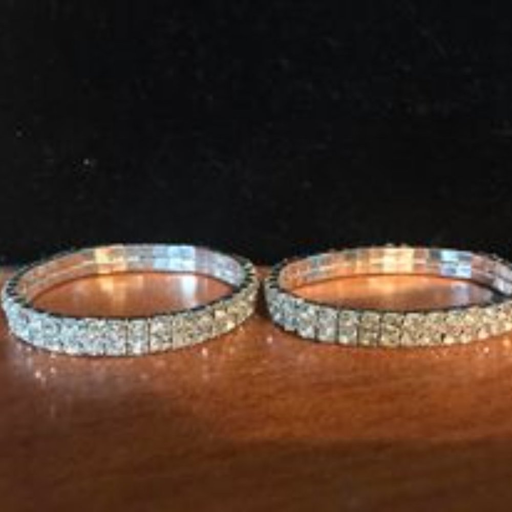 Rhinestone bracelets - Picture 2 of 2